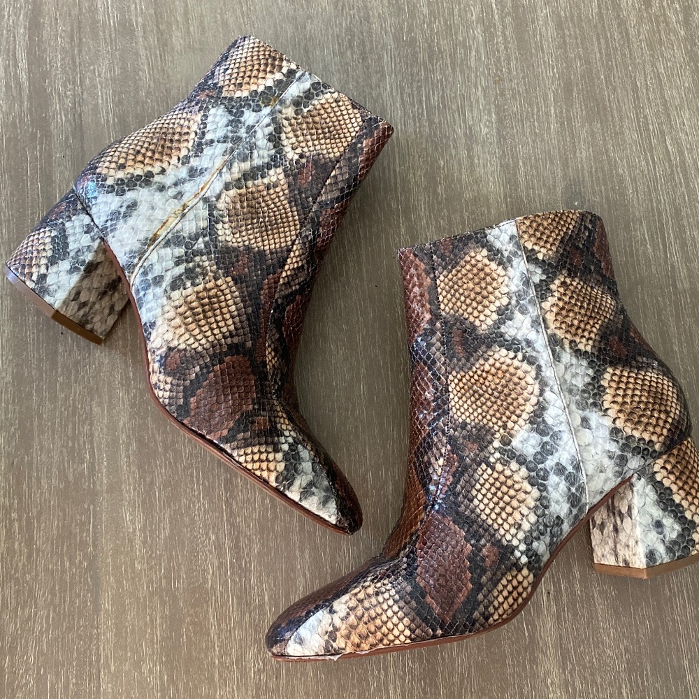 Chinese Laundry Snake Bootie, 9